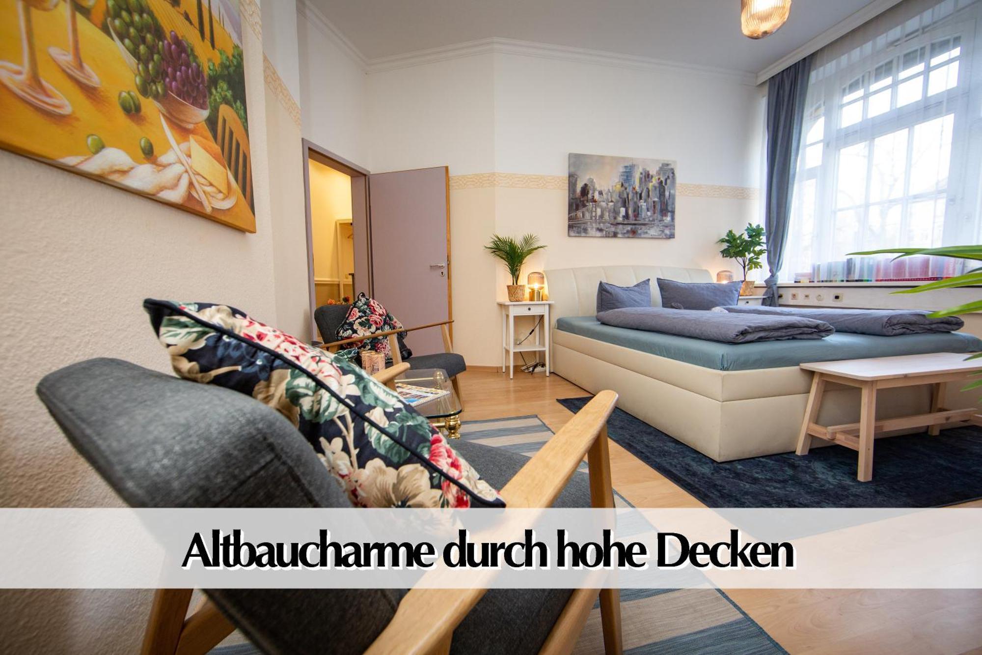 12 Fewos Im Jugendstilhaus Mit Aufzug, Terrasse, Kingsize-Bett, Smart-Tv, Etc Erfurt Extérieur photo