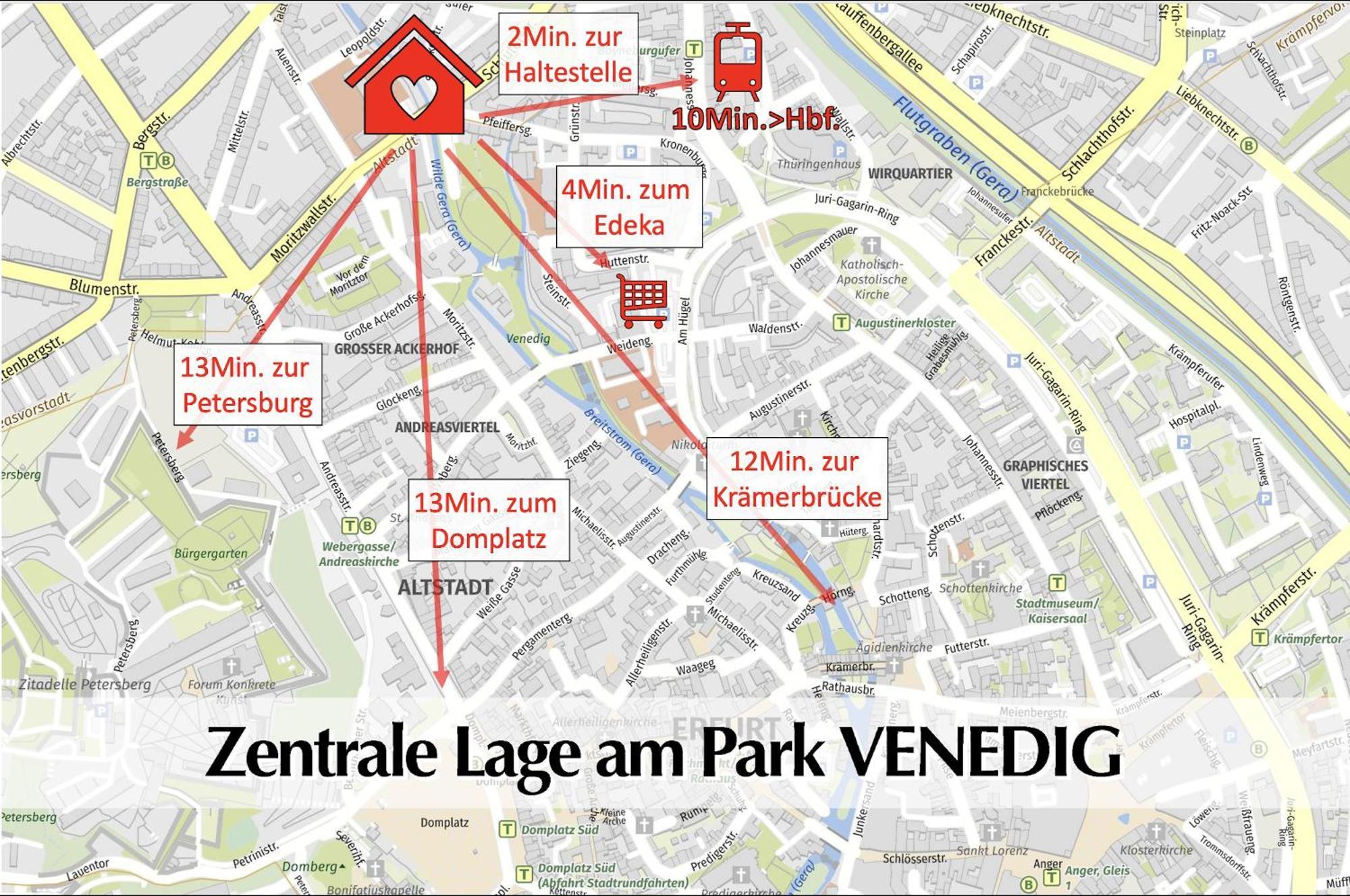 12 Fewos Im Jugendstilhaus Mit Aufzug, Terrasse, Kingsize-Bett, Smart-Tv, Etc Erfurt Extérieur photo