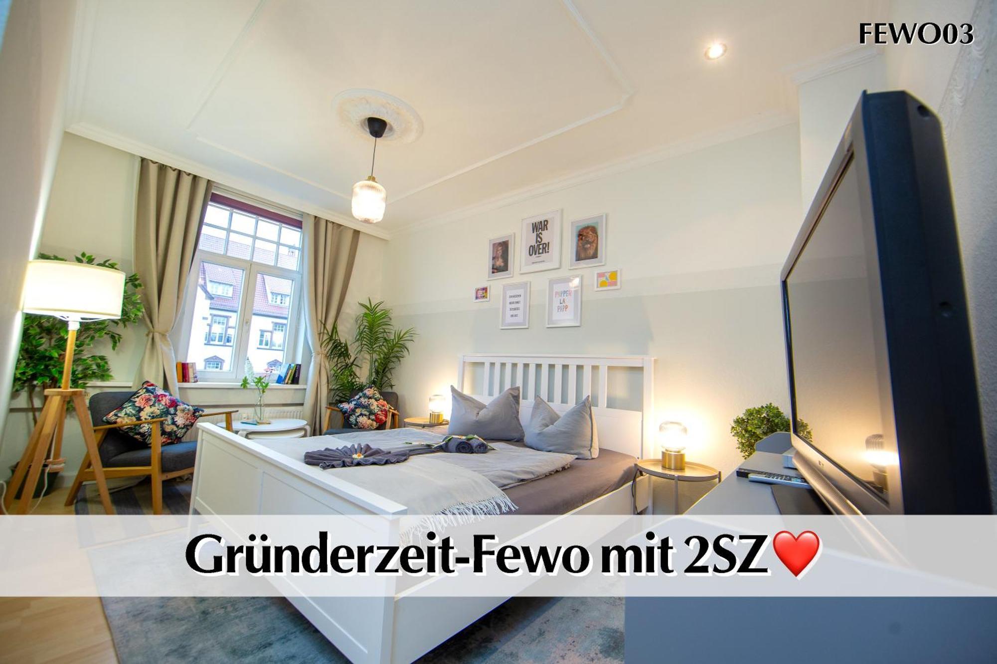 12 Fewos Im Jugendstilhaus Mit Aufzug, Terrasse, Kingsize-Bett, Smart-Tv, Etc Erfurt Extérieur photo